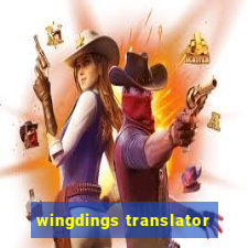 wingdings translator