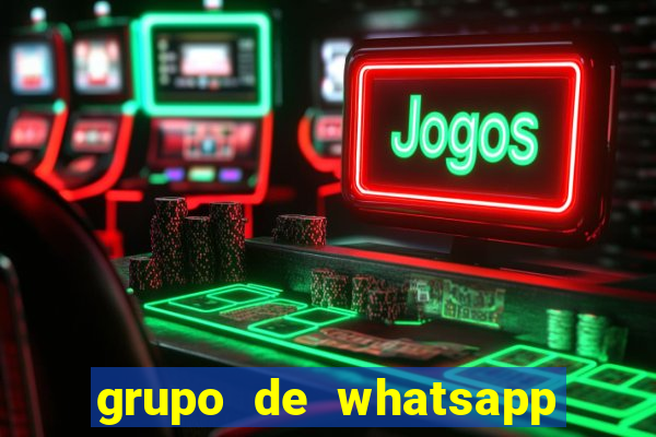 grupo de whatsapp jogo do bicho