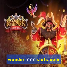 wonder 777 slots.com