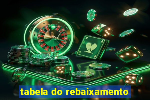 tabela do rebaixamento