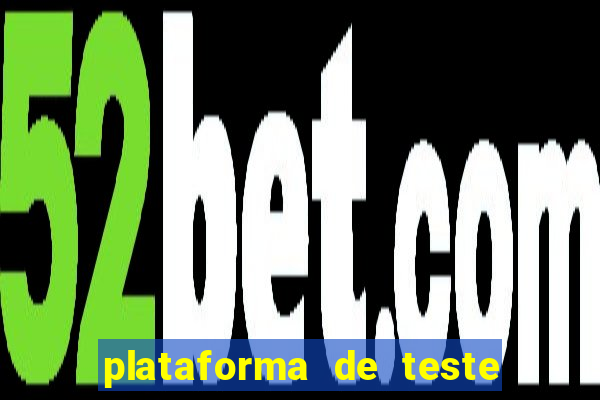 plataforma de teste pg demo