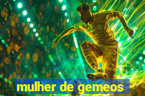 mulher de gemeos