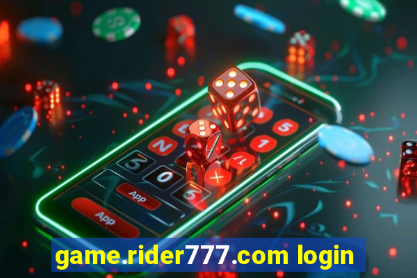 game.rider777.com login