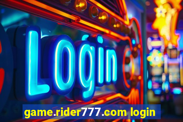 game.rider777.com login