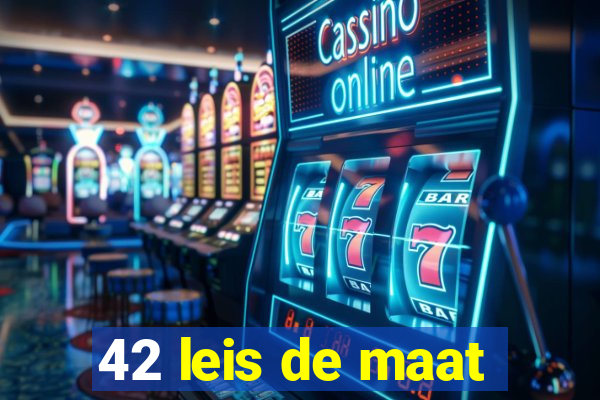 42 leis de maat