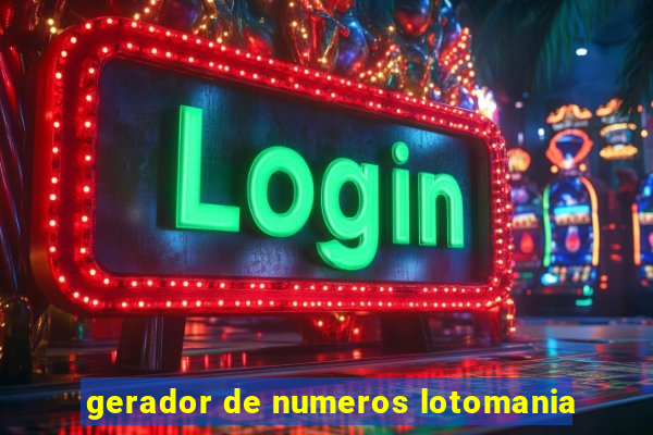 gerador de numeros lotomania