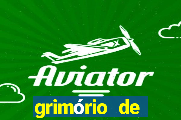 grimório de narciso pdf