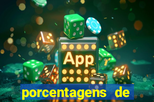 porcentagens de jogos pagantes