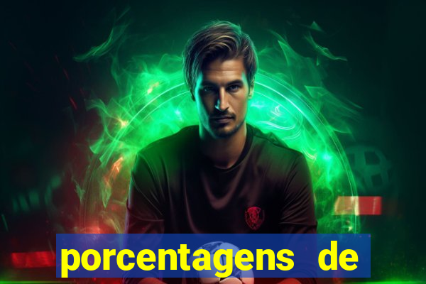 porcentagens de jogos pagantes