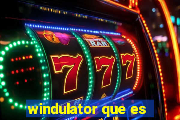 windulator que es