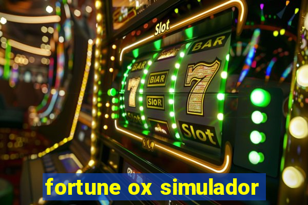 fortune ox simulador