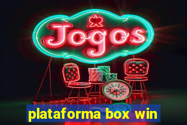 plataforma box win