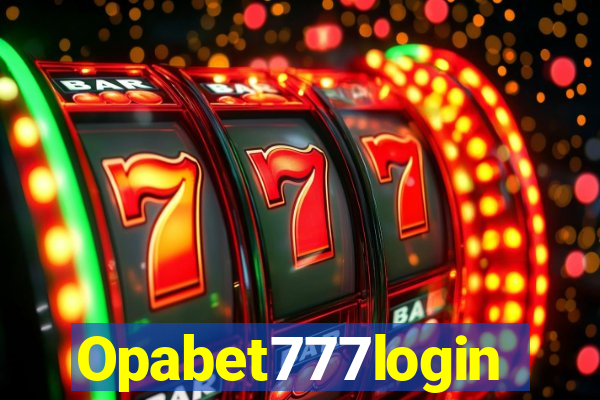 Opabet777login