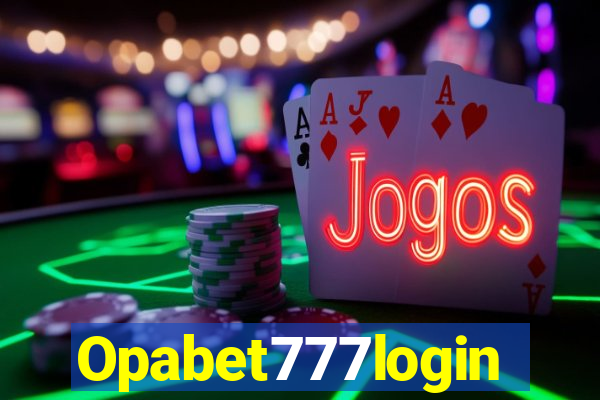 Opabet777login