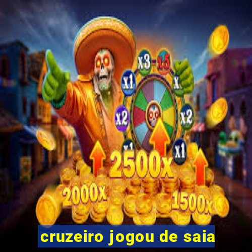 cruzeiro jogou de saia