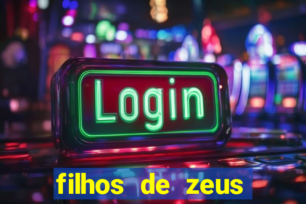 filhos de zeus mitologia grega