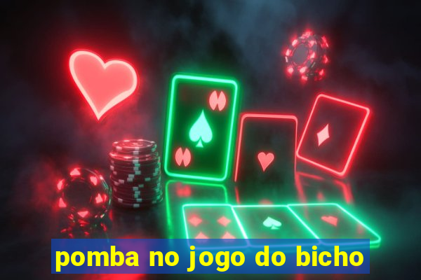 pomba no jogo do bicho