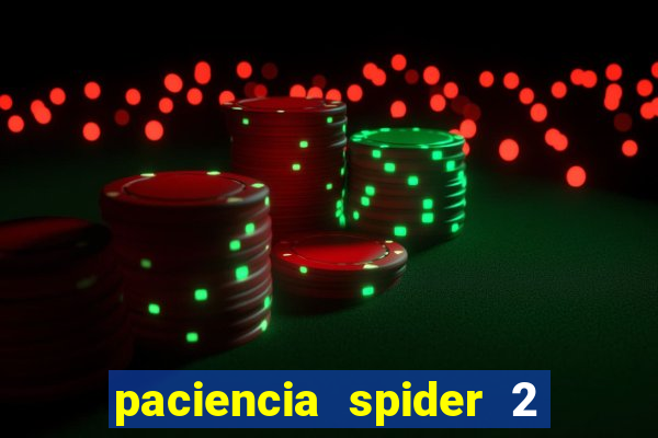 paciencia spider 2 naipes jogar