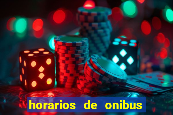 horarios de onibus cassino cidade nova