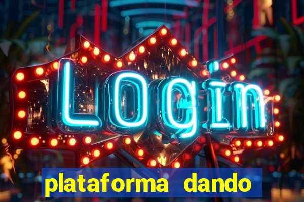 plataforma dando bonus de cadastro