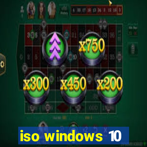 iso windows 10