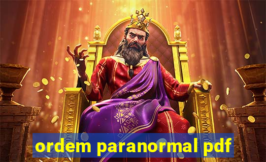 ordem paranormal pdf