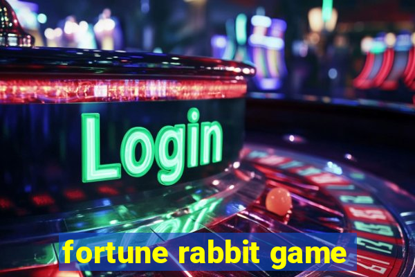 fortune rabbit game