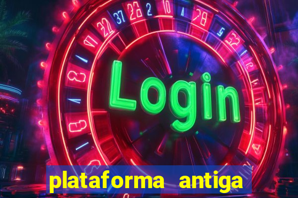 plataforma antiga de jogos