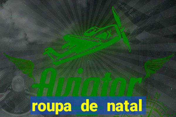 roupa de natal shih tzu