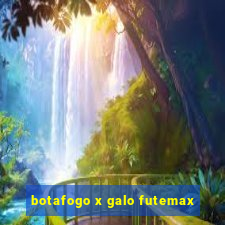 botafogo x galo futemax
