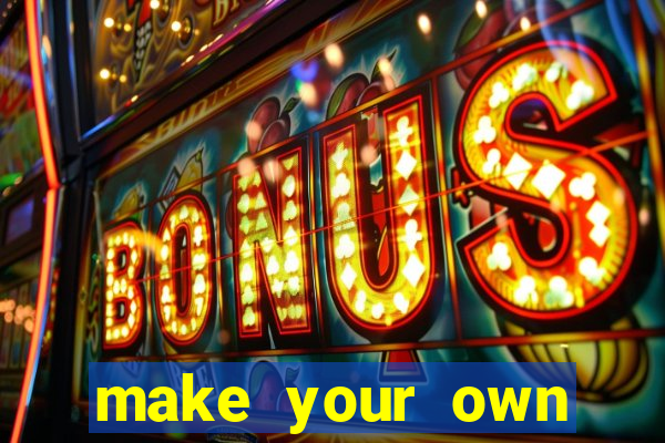 make your own bingo app