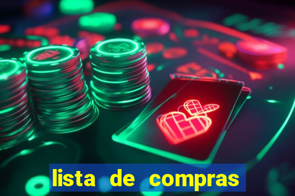 lista de compras supermercado completa para imprimir lista de compras supermercado para