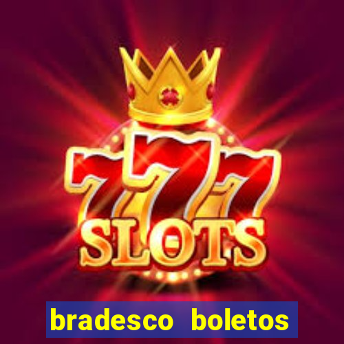 bradesco boletos segunda via