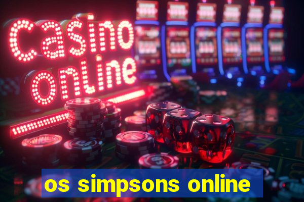 os simpsons online